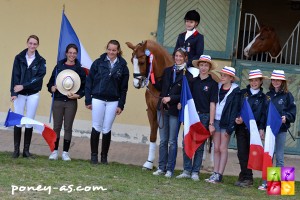 Equipe de France du CDIOP - CDIP de Saumur - ph. Pauline Bernuchon