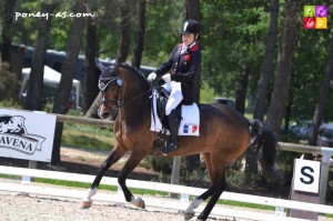 Lisa Cez et Opale des Vents, qualifiées pour la Kür du CDIP de Compiègne - ph. Pauline Bernuchon