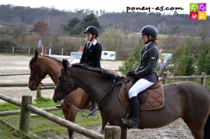 En premier plan, Mathilde Soulier remporte coup sur coup deux GP Excellence avec Moonlight Shadow. Sa camarade d'écurie, Nina Latour (Kenzo de la Blauderie) à elle mis la main sur l'épreuve de vitesse, le samedi - ph. Pauline Bernuchon