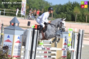 Shamrock du Gite (Oc, Welcome Sympatico SL, Han) et Julien Renault - ph. Pauline Bernuchon