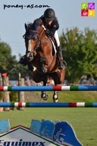 Ninon Castex et Quabar des Monceaux - ph. Pauline Bernuchon