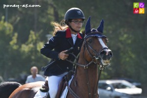 Ninon Castex et Quabar des Monceaux - ph. Pauline Bernuchon