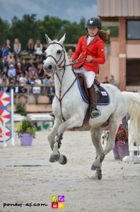 Extra prometteuse à Lamotte, Marine Lebas commence fort sa saison... - ph. Camille Kirmann