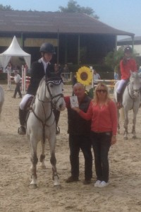 Michael Pender et Zirina, gagnants du Grand Prix - ph. coll. privée