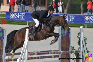 Actif d'Argent, champion des 4 ans D et Vincent Mandron - ph. Pauline Bernuchon