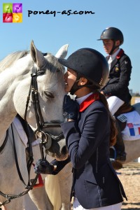 Justine et Shamrock, l'osmose indéniable... - ph. Pauline Bernuchon