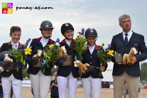 Les Bleuets décrochent une très belle médaille de bronze cette année ! - ph. Pauline Bernuchon