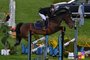 Mattéo Gallois et O'Fever de l'Arbalou lors du CSIP de Fontainebleau- ph. Pauline Bernuchon