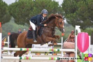 Première sortie en As Elite pour Ilona Gourdeau et Unetty du Cerisier... et première victoire ! - ph. Camille Kirmann