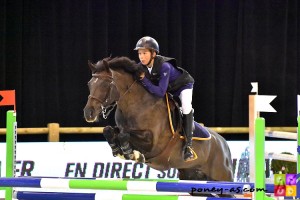 Arthur Delplace et Tralala des Salines lors du Salon de Villepinte - ph. Camille Kirmann