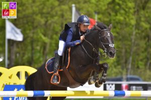 Arthur Delplace et Tralala des Salines à Opglabbeek - ph. Poney As