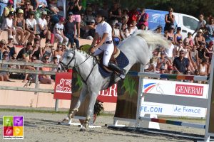 Camille Favrot et Uhelem de Seille, Generali Open de France 2017- ph. Poney As