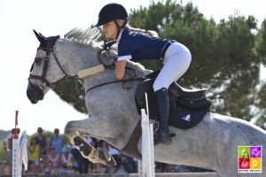 Jade Fleur Calaque et Ghost Rider, Generali Open de France - ph. Poney As