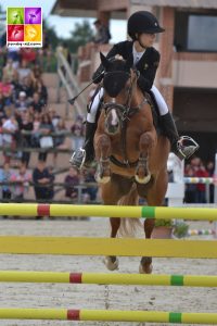 Liloi Lourde Rocheblave et Voltair de Lalande sont les nouveaux champions de France As Poney Elite de CCE ! - ph. Pauline Bernuchon