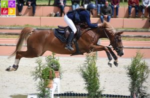 Léane Desmeure et Aronie la Meulerie - ph. Poney As