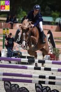 Léane Desmeure et Aronie la Meulerie - ph. Poney As