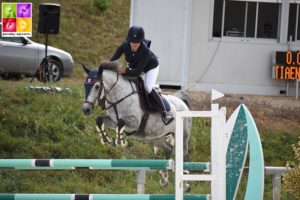 Abigaele Christiaens et Bamba du Verron - ph. Poney As