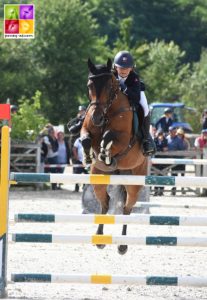 Paul Barussaud et Vahiné de Kergroix - ph. Poney As