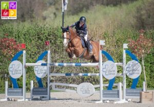 Lilas Foliard Robberechts et Athéna du Roc - ph. Marine Delie