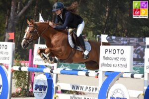 Ester Pottier et Ultralinaro de Lahaye - ph. Poney As