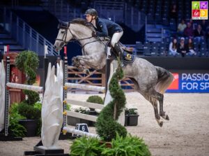 Après leur victoire dans le Grand Prix As Excellence de l’an passé, Jack Conlon Gateau et Samba van de Groenheuvel rééditent – ph. Marine Delie