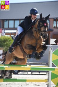 Pauline Scalabre et Dinozzo d’Emery - ph. Poney As