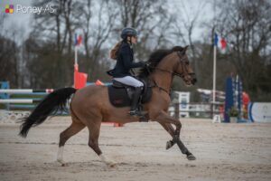 Brune Faivre et Qopper Der Lenn lors de la Super As de Jardy - ph. Marine Delie