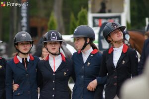 L'équipe de France est 2e ex aequo de cette Coupe des nations derrière l'Irlande - ph. Marine Delie