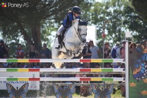 Cléa Bruggeman et Belford des Dauges – ph. Poney As