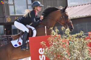 Elise Foucart et Espoir du Rond Pré - ph. Poney As