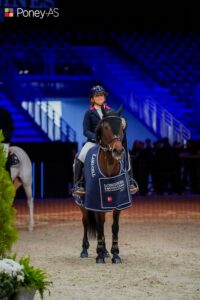 Superbe victoire ce matin de Paul Barussaud et Vahiné de Kergroix ! – ph. Mathilde Labat