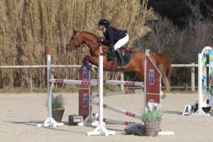 Krysta Jammes et Binka’s Boy de Florys remportent le Grand Prix As Poney Élite - ph. coll. privée