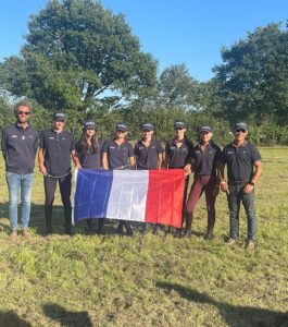 L'équipe de France aux championnats d'Europe de Westerstede - ph. Marianne Lemaitre